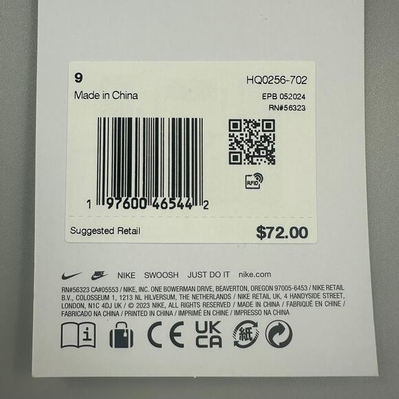 Nike Grip3 Goalkeeper Gloves Adult Size 9 Volt Black Football Soccer Goalie NEW - Picture 4 of 5